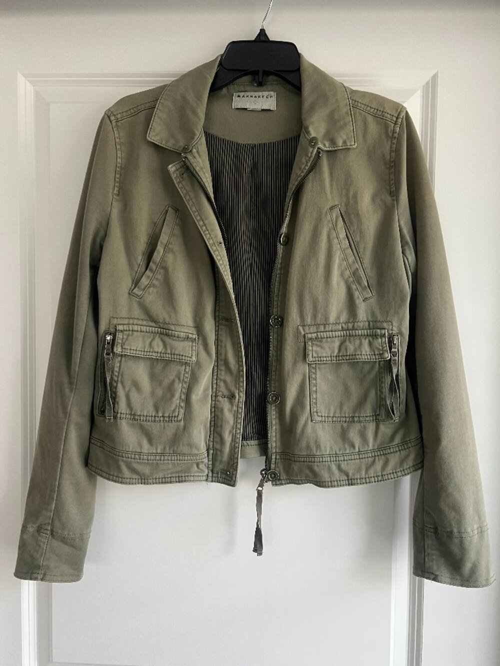 Anthropologie Marrakech olive green jacket